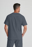 Barco Essentials Top-3 Pocket Unisex V-Neck Scrub Top