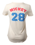 DISNEY MICKEY MOUSE T-SHIRT OFF-WHITE