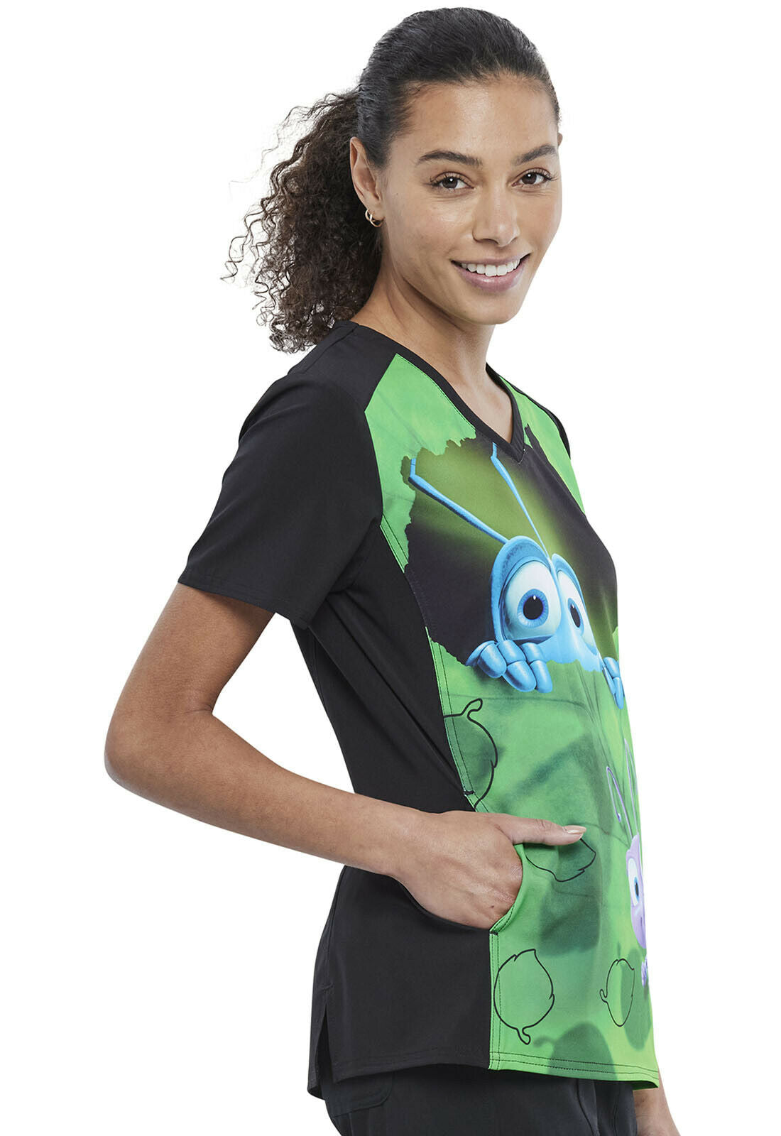 Tooniforms V Neck Top (Bugs Life)