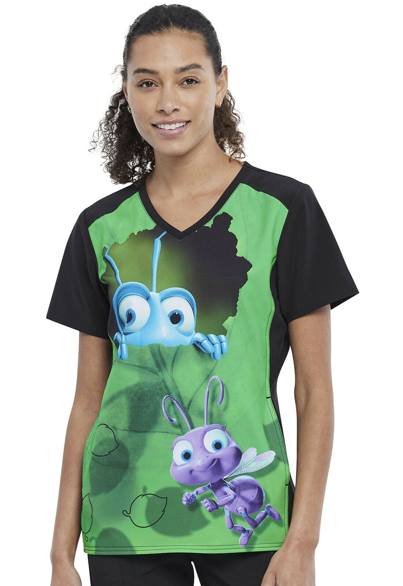 Tooniforms V Neck Top (Bugs Life)