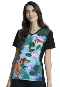 Tooniforms V Neck Top (Bambi)